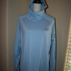 Coolibar Women's Paros Light Blue Sailing Hoodie